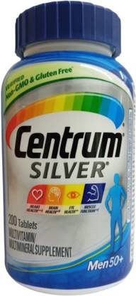 Centrum Silver Men 50+ Multimineral 200 Multivitamins Tablets