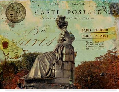 Trademark Fine Art Femme Paris XI' Canvas Art