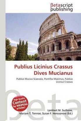Publius Licinius Crassus Dives Mucianus