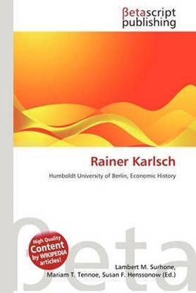Rainer Karlsch