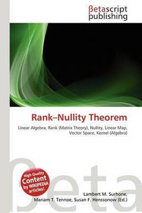 Rank-Nullity Theorem
