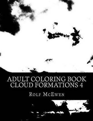 Adult Coloring Book - Cloud Formations 4