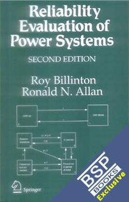 Reliability Evalution of Power Systems, 2nd Ed., Billinton