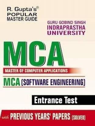 Mca Software Engineering Entrance Test (with Previous Years' Solved Papers)