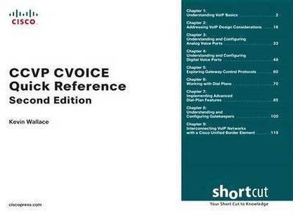 CCVP CVOICE Quick Reference (Digital Short Cut)