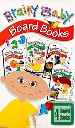 Brainy Baby 4 Board Books