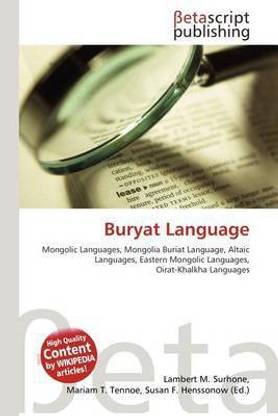 Buryat Language