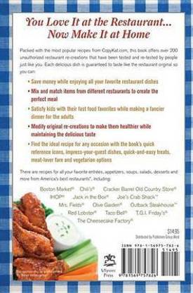 CopyKat.com's Dining Out at Home Cookbook