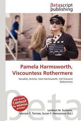 Pamela Harmsworth, Viscountess Rothermere