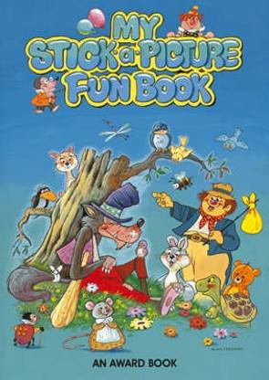 My Stick-a-picture Fun Book: Blue