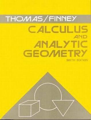 Calculus and Analytic Geometry