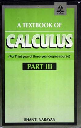 A Textbook of Calculus Part-III