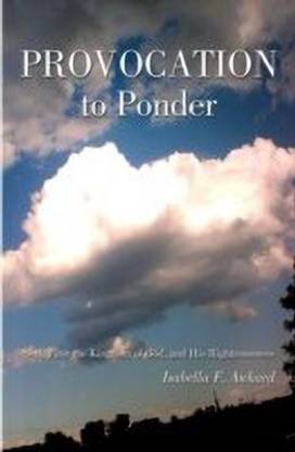 Provocation to Ponder