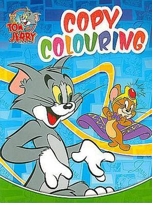 Tom & Jerry Copy Colouring Bk8