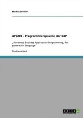APAB/4 - Programmiersprache der SAP