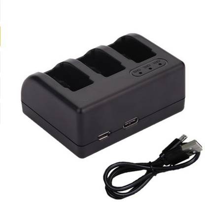 BOOSTY 3-way Charger For GoPro HERO 5/6/7 Action  Camera Battery Charger