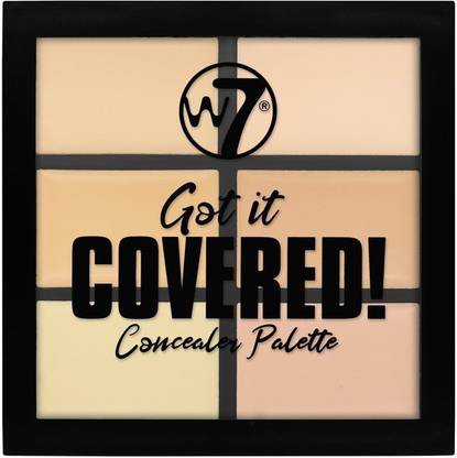 W7 Cosmetics Got It Covered Concealer Palette, Multicolor, 6g Concealer