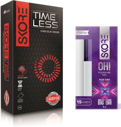 SKORE Timeless & OH Pleasure Gel Condom