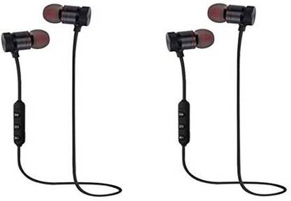 K E Product Combo Offer wireless headphones magnetic with mic Bluetooth