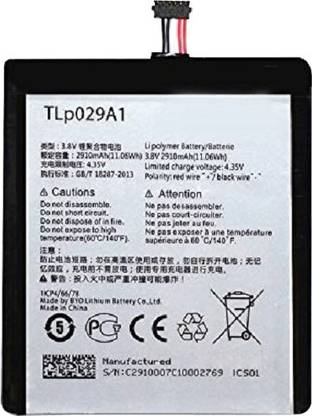 Ekon Mobile Battery For  Alcatel Onetouch Pop 3 TLp029A1