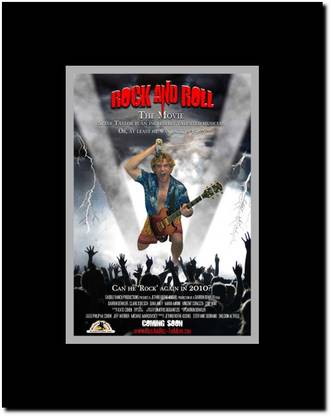 Rock and Roll: The Movie Framed Movie Poster Paper Print
