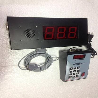 Security Store token display with Multi Language voice for hotels 0008 Indoor PA System