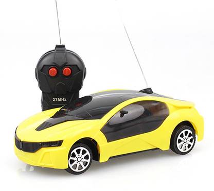 AS TRADERS Wireless Remote Control 2ch Fast Modern Car With 3D Lights