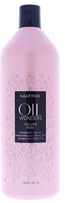 MATRIX Oil Wonders Volume Rose Shampoo For Fine Hair, 33.8 Fl Oz