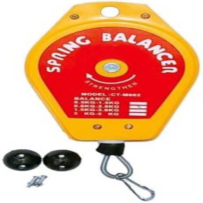TOOL ZONE Spring Balancer Scale 1.5-3.0Kg Strengthen Tool Hanging Fixtures Weighing Scale