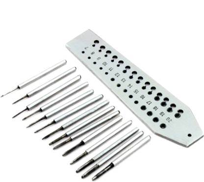 स्कॉर्पियन 14-piece Mini Tap and Die Set 0.7 - 2.0mm -14 Piece Tap & Die Set