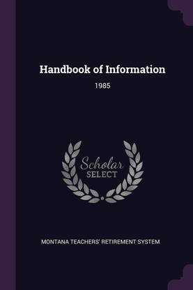 Handbook of Information