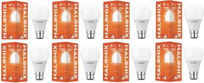 HALONIX 9 W Basic Round B22 LED Bulb