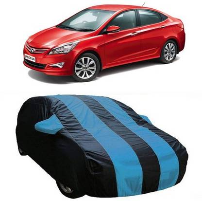 HDSERVICES Car Cover For Hyundai Verna Transform (With Mirror Pockets)