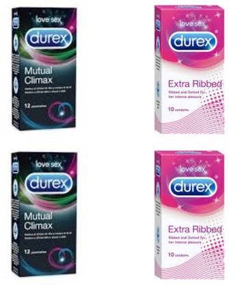 DUREX CODOMS MIX COMBO PACK OF 4X10 Condom