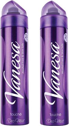 VANESA ALCOHOL FREE SKIN SAFE-D4 Deodorant Spray  -  For Women