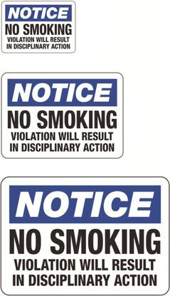 SUFALAM No smoking Emergency Sign