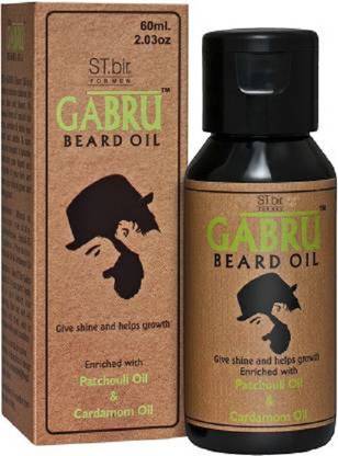 ST. BIR GABRU BEARD OIL PATCHOULI OIL AND CARDAMOM OIL Hair Oil