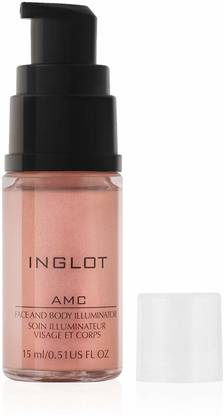 INGLOT AMC Face and Body Illuminator, 63 Pink, 15ml-01 Highlighter