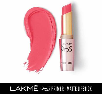 Lakmé Primer Matte Lip Color, Blush Book