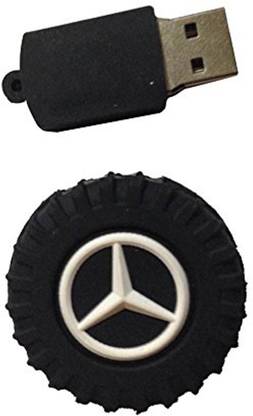 Tobo 16GB CAR TYRE PEN DRIVE 16 Pen Drive Compatible with Laptop, Desktop Computer, Television USB 2.0 Rubber Case