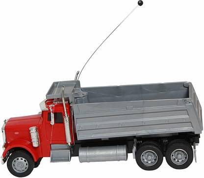 New-Ray 1:32 Plastic Remote Control Peterbilt 379 Dump Truck