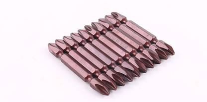 Digital Craft 10Pc Metal Bronze Finish Screwdrivers Phillips Bits 10Pc Metal Bronze Finish Screwdrivers Screwdriver Bit Set
