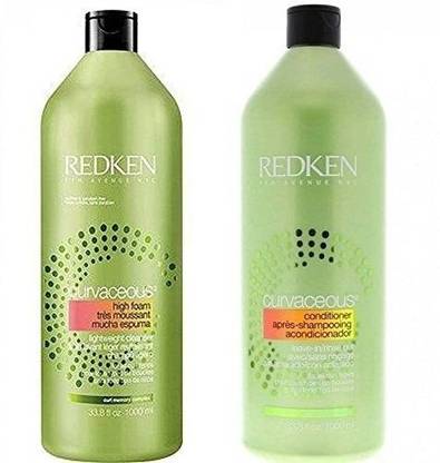 Redken Curvaceous Hi-Foam Shampoo And Conditioner 33.8Oz