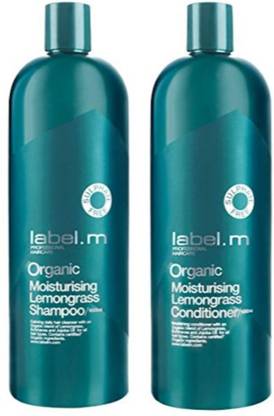label.m Organic Lemongrass Shampoo and Liter