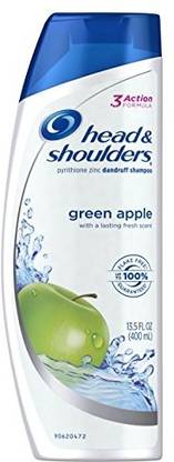 HEAD & SHOULDERS Head And Shoulders Green Apple Anti-Dandruff Shampoo 13.5 Fl Oz