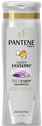 PANTENE Pro-V Sheer Volume Shampoo, 12.6 Fl Oz