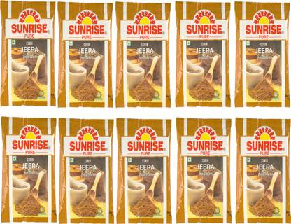 Sunrise Cumin (Jeera) Powder, 50gm Pouch - Pack of 10