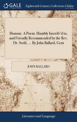 Honour. A Poem. Humbly Inscrib