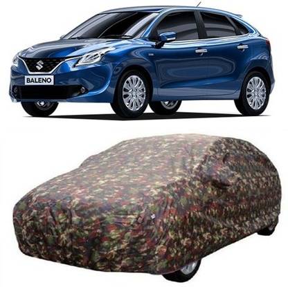 VIRMANG Car Cover For Maruti Suzuki Baleno (With Mirror Pockets)
