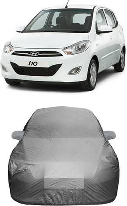 HDSERVICES Car Cover For Hyundai i10 (With Mirror Pockets)